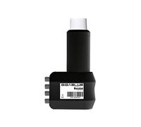 GigaBlue Ultra Rocket Quattro LNB 4K pour multicommutateur/commutateur Multiple Sat Anlage 0,1 DB 4 Voies Full HD TV 3D 4K + Protection Contre Les intempéries