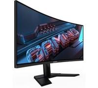 GIGABYTE G34WQCP Moniteur de Jeu Incurvé UWQHD 34" - 3440 x 1440, 1500R, 180Hz, 1ms, 350 cd/m², AMD FreeSync Premium, DisplayHDR 400, HDMI 2.0, DisplayPort 1.4
