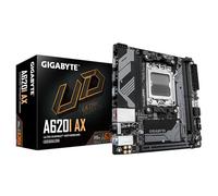 GIGABYTE A620I AX (AM5/LGA 1718/AMD/A620/Mini-ITX/DDR5/Single M.2/PCIe 4.0/USB 3.2 Gen1 Type-C/Realtek Wi-Fi 6E/Realtek 2.5GbE/Q-Flash Plus/PCIe EZ-Latch/carte mère)