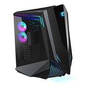 GIGABYTE AORUS C700 GLASS Boîtier PC - Grand tour, prend en charge jusqu'à E-ATX & radiateurs de 420 mm, 5 ventilateurs 120 mm préinstallés, USB 3.1 Type-C, RGB Fusion