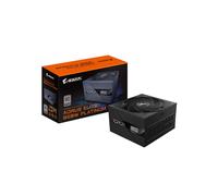 GIGABYTE AORUS ELITE P850W - Alimentation 850W ATX 3.0 80+ Platinum Modulaire PCIe 5.0 - 100-240V, Ventilateur 120mm, PFC Actif, Protections multiples