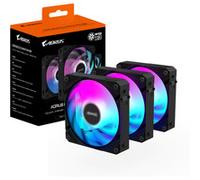 GIGABYTE ECFAN1203 Ventilateur de refroidissement pour PC 120 mm | Débit d'air élevé et fonctionnement silencieux | Roulement à manchon durable | Compatible avec les fentes de ventilateur standard de