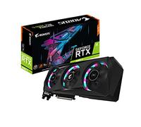 Gigabyte AORUS GeForce RTX 3060 Ti Elite 8G (REV2.0) Carte Graphique, 3 Ventilateurs WINDFORCE, LHR, 8 Go 256 Bits GDDR6, GV-N306TAORUS E-8GD REV2.0 Carte vidéo
