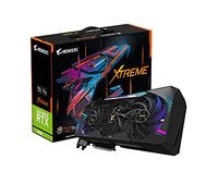 Gigabyte AORUS GeForce RTX 3080 Xtreme 10G (REV2.0) Carte graphique, refroidissement maximal couvert, LHR, 10 Go 320 bits GDDR6X, GV-N3080AORUS X-10GD REV2.0 Carte vidéo