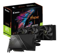 Gigabyte AORUS GeForce RTX 3090Ti Xtreme WATERFORCE 24 G, système de Refroidissement Waterforce, 24 Go GDDR6X, GV-N309TAORUSX W-24GD