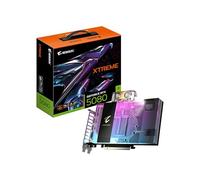 GIGABYTE AORUS GeForce RTX 5080 Xtreme WATERFORCE WB 16G Carte graphique, Système de refroidissement Waterforce Water Block, 16 Go 256 bits GDDR7, GV-N5080AORUSX WB-16GD Carte vidéo