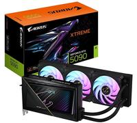 GIGABYTE AORUS GeForce RTX 5090 XTREME WATERFORCE 32G Carte Graphique - 32 Go GDDR7, 512 bits, PCI-E 5.0, 2655 MHz Fréquence du Cœur, 3 x DP 2.1a, 1 x HDMI 2.1b, NVIDIA DLSS 4, GV-N5090AORUSX W-32GD