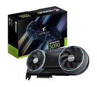 GIGABYTE AORUS GeForce RTX 5090 Infinity 32G Carte Graphique - 32GB GDDR7, 512-bit, PCI-E 5.0, fréquence cœur 2730 MHz, 3 × DP 2.1b, 1 × HDMI 2.1b, DLSS 4, GV-N5090AORUS IF-32GD