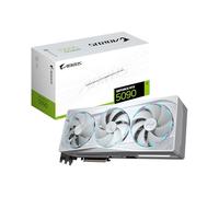 GIGABYTE AORUS GeForce RTX 5090 Stealth Ice 32G Carte Graphique 32 Go 512 Bits GDDR7, PCIe 5.0, système de Refroidissement WINDFORCE, Support VGA Polyvalent, GV-N5090AORUSST ICE-32GDVideo