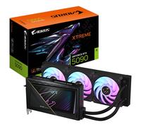 GIGABYTE AORUS GeForce RTX 5090 XTREME WATERFORCE 32G Carte Graphique - 32 Go GDDR7, 512 bits, PCI-E 5.0, 2655 MHz Fréquence du Coeur, 3 x DP 2.1a, 1 x HDMI 2.1b, NVIDIA DLSS 4, GV-N5090AORUSX W-32GD