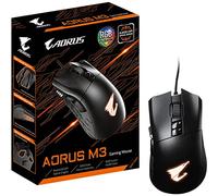 Gigabyte AORUS M3 Souris Optique précise 6400 DPI entièrement programmable Design Ergonomique RGB Fusion Mouse GM-AORUS M3