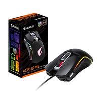 Gigabyte AORUS M5 Souris USB Optique 16000 DPI - Souris (Droitier, Optique, USB, 16000 DPI, Noir)