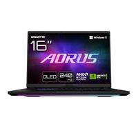 Gigabyte AORUS MASTER 16 8XJJ4FRE64SH 16" WQXGA 240 Hz AMD Ryzen 9 32 Go RAM Noir