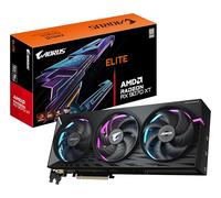 GIGABYTE AORUS Radeon RX 9070 XT ELITE 16G Carte Graphique - 16 Go GDDR6, 256 bits, PCI-E 5.0, 3100 MHz Fréquence du Cœur, 2 x DisplayPort, 2 x HDMI, GV-R9070XTAORUS E-16GD