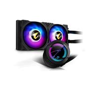 GIGABYTE AORUS WATERFORCE 240 - Refroidisseur liquide CPU tout-en-un, 2 ventilateurs 12cm, 950-2150 RPM, 16.9-31dB, sockets LGA 1200/1700/AM4/TR4
