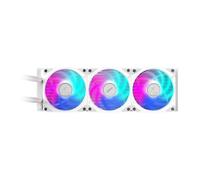 GIGABYTE AORUS WATERFORCE II 360 ICE Refroidisseur liquide pour processeur AIO - 3x ventilateurs ARGB de 120 mm, mécanisme d'emboîtement coulissant, DAISY-CHAIN, compatible avec Intel LGA 1851 et AMD AM5