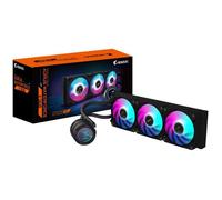 GIGABYTE AORUS WATERFORCE II 360 AIO Refroidisseur liquide pour processeur - 3x ventilateurs ARGB de 120 mm, mécanisme d'emboîtement, DAISY-CHAIN, compatible avec Intel LGA 1851 et AMD AM5