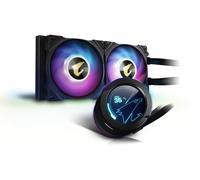 GIGABYTE AORUS WATERFORCE X 240 système de refroidissement d'ordinateur Processeur Refroidisseur de liquide tout-en-un 12 cm Noir