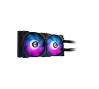 GIGABYTE AORUS WATERFORCE X 280 Refroidisseur liquide AIO pour processeur, radiateur 280mm, 2x140mm, 8-44.4dB, 25-89 CFM, LGA1200/1700/2066