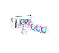 GIGABYTE AORUS WATERFORCE X II 360 ICE - Refroidissement liquide AIO, radiateur 394mm, 3x 120mm ARGB, LCD, LGA 1851/AM5, TDP 300W