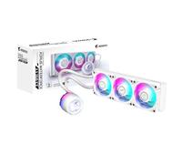 GIGABYTE AORUS WATERFORCE X II 360 ICE Refroidisseur liquide pour processeur AIO - 3x ventilateurs ARGB de 120 mm, écran LCD en couleur, DAISY-CHAIN, compatible avec Intel LGA 1851 et AMD AM5