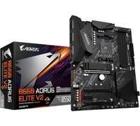 Gigabyte | B550 AORUS ELITE V2 1.0 | Famille de processeurs AMD | Socle CPU AM4 | DDR4 DIMM | Emplacements mémoire 2 | Chipset AMD B | ATX