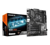 GIGABYTE B550 EAGLE Carte mère - Processeurs AMD Ryzen série 5000 G, VRM 10+3+1 phases, jusqu'à 3200 MHz DDR4, 1xPCIe 4.0 + 1xPCIe 3.0 M.2, LAN 1GbE, USB 3.2 Gen 2