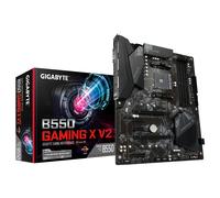GIGABYTE B550 Gaming X V2 Carte mère - Processeurs AMD Ryzen 5000, VRM 10+3 Phases, jusqu'à 4733 MHz DDR4, 1xPCIe 4.0 + 1xPCIe 3.0 M.2, LAN 1GbE, USB 3.2 Gen 2
