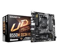 GIGABYTE B550M DS3H R2 Carte mère - Processeurs AMD Ryzen 5000, VRM 5+3 Phases, jusqu'à 4733 MHz DDR4 (O.C.), 1x M.2 PCIe 4.0 + 1x M.2 PCIe 3.0, LAN 1 GbE, USB 3.2 Gen 1