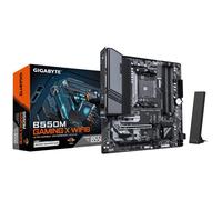 GIGABYTE B550M GAMING X WIFI6 Carte mère - Processeurs AMD Ryzen 5000, VRM 5+3 phases, jusqu'à 3200 MHz DDR4, 1x M.2 PCIe 4.0 + 1x M.2 PCIe 3.0, Wi-Fi 6, LAN 1 GbE, USB 3.2 Gen 1