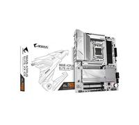 GIGABYTE B650 AORUS Elite AX Ice (AM5/ LGA 1718/ AMD/ B650/ ATX/Garantie 5 ans/DDR5/Triple M.2/PCIe 5.0/USB 3.2 Gen2X2 Type-C/WiFi 6E/2.5GbE LAN/Snow White/EZ-Loquet/Carte mère)