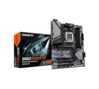 GIGABYTE B650 EAGLE AX Carte mère - AMD Ryzen série 9000, VRM 12+2+2 phases, jusqu'à 7600 MHz DDR5 (OC), 1xPCIe 5.0 + 2xPCIe 4.0 M.2, LAN GbE, WIFI 6E, USB 3.2 Gen 2
