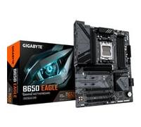GIGABYTE B650 EAGLE Carte mère - AMD Ryzen série 9000, VRM 12+2+2 phases, jusqu'à 7600 MHz DDR5 (OC), 1xPCIe 5.0 + 2xPCIe 4.0 M.2, LAN GbE, USB 3.2 Gen 2