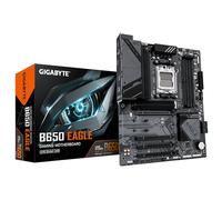 GIGABYTE B650 EAGLE Carte mère - AMD Ryzen série 9000, VRM 12+2+2 phases, jusqu'à 7600 MHz DDR5 (OC), 1xPCIe 5.0 + 2xPCIe 4.0 M.2, LAN GbE, USB 3.2 Gen 2