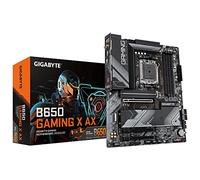 GIGABYTE B650 GAMING X AX Carte mère - Compatible avec les processeurs AMD Série 9000, VRM numérique 8+2+2 phases, jusqu'à 8000 MHz DDR5 (OC), 1xPCIe 5.0 + 2xPCIe 4.0 x4 M.2, Wi-Fi 6E, LAN 2.5GbE, USB 3.2 Gen 2x2