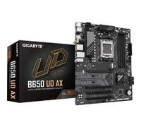 GIGABYTE B650 UD AX Carte Mère - Prend en charge les processeurs AMD Ryzen Série 9000, VRM 6+2+2 phases, jusqu'à 7600MHz DDR5 (OC), 1x PCIe 5.0 + 2x PCIe 4.0 M.2, LAN GbE, Wi-Fi 6, USB 3.2 Gen 2