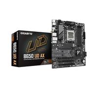 GIGABYTE B650 UD AX Carte Mère - Prend en charge les processeurs AMD Ryzen Série 9000, VRM 6+2+2 phases, jusqu'à 7600MHz DDR5 (OC), 1x PCIe 5.0 + 2x PCIe 4.0 M.2, LAN GbE, Wi-Fi 6, USB 3.2 Gen 2