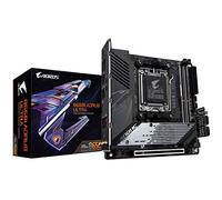 GIGABYTE B650I AORUS Ultra Carte Mère - Compatible avec Les processeurs AMD Ryzen 9000, VRM numérique 8+2+1, jusqu'à 7200MHz DDR5 (OC), 1x PCIe 5.0 + 2X PCIe 4.0 M.2, Wi-FI 6E, LAN 2.5GbE