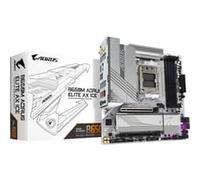 GIGABYTE B650M AORUS ELITE AX ICE Carte mère - AMD Ryzen série 9000, VRM 12+2+2 phases, jusqu'à 8000 MHz DDR5 (OC), 1xPCIe 5.0 + 1xPCIe 4.0 M.2, LAN 2,5 GbE, WIFI 6E, USB 3.2 Gen 2x2