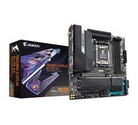 GIGABYTE B650M AORUS ELITE AX Carte mère - AMD Ryzen série 9000, VRM 12+2+1 phases, jusqu'à 8000 MHz DDR5 (OC), 1xPCIe 5.0 + 1xPCIe 4.0 M.2, LAN 2,5 GbE, WIFI 6E, USB 3.2 Gen 2