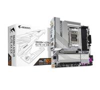 GIGABYTE B650M AORUS ELITE AX ICE AM5 LGA 1718 Carte mère AMD B650 M-ATX DDR5, 2 x M.2, PCIe 5.0, USB 3.2 Gen2X2 Type-C, 2,5 GbE LAN, Q-Flash Plus, EZ-Latch