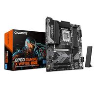 GIGABYTE B760 GAMING X WIFI6E GEN5 Carte Mère - Compatible avec les processeurs Intel Core 14e génération, VRM 8+1+1 phases, jusqu'à 5600 MHz DDR5, 3 x M.2 PCIe 4.0, Wi-Fi 6E, LAN 2.5 GbE, USB 3.2 Gen