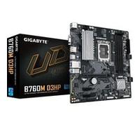 GIGABYTE B760M D3HP Carte Mère - Processeurs Intel Core 14ème Génération, VRM 4+1+1 Phases, jusqu'à 5600 MHz DDR5, 2xPCIe 4.0 M.2, LAN GbE, USB 3.2 Gen 1