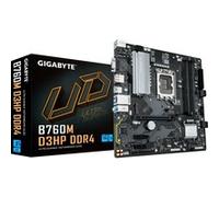 GIGABYTE B760M D3HP DDR4 - Prend en charge les processeurs Intel Core 14ème génération, VRM numérique 4+1+1 phases, jusqu'à 5333MHz DDR4 (OC), 2xPCIe 4.0 M.2, LAN GbE, USB 3.2 Gen1