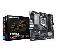 GIGABYTE B760M D3HP WIFI6 Carte mère - Compatible avec les processeurs Intel Core 14e génération, VRM numérique 4+1+1 phases, jusqu'à 5600 MHz DDR5, 2x M.2 PCIe 4.0, Wi-Fi 6, LAN GbE, USB 3.2 Gen 1