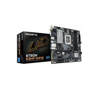 GIGABYTE B760M D3HP WIFI6 Carte mère - Compatible avec Les processeurs Intel Core 14e génération, VRM numérique 4+1+1 Phases, jusqu'à 5600 MHz DDR5, 2X M.2 PCIe 4.0, Wi-FI 6, LAN GbE, USB 3.2 Gen 1