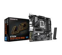 GIGABYTE B760M DS3H WIFI6E GEN5 Carte Mère - Compatible avec Les processeurs Intel Core 14e génération, VRM numérique 6+2+1 Phases, Jusqu’à 5600 MHz DDR5, 2 x M.2 PCIe 4.0, Wi-FI 6E, LAN 2.5 GbE