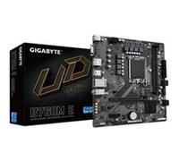 GIGABYTE B760M E Carte mère - Compatible avec les processeurs Intel Core 14ᵉ génération, VRM 6+1+1 phases, jusqu'à 7200 MHz DDR5 (OC), 2xPCIe 4.0 M.2, LAN 1 GbE, USB 3.2 Gen 1