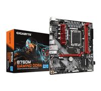 GIGABYTE B760M Gaming DDR4 Carte Mère - Prend en Charge Les processeurs Intel Core de 14e génération, VRM numérique 6+2+1 Phases, jusqu'à 5333MHz DDR4 (OC), 2xPCIe 4.0 M.2, LAN 2.5GbE, USB 3.2 Gen1