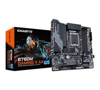 GIGABYTE B760M Gaming X AX Carte mère - Compatible avec les processeurs Intel Core 14e génération, VRM 8+1+1 phases, jusqu'à 7600 MHz DDR5, 2xPCIe 4.0 M.2, Wi-Fi 6E, LAN 2.5GbE, USB 3.2 Gen 2